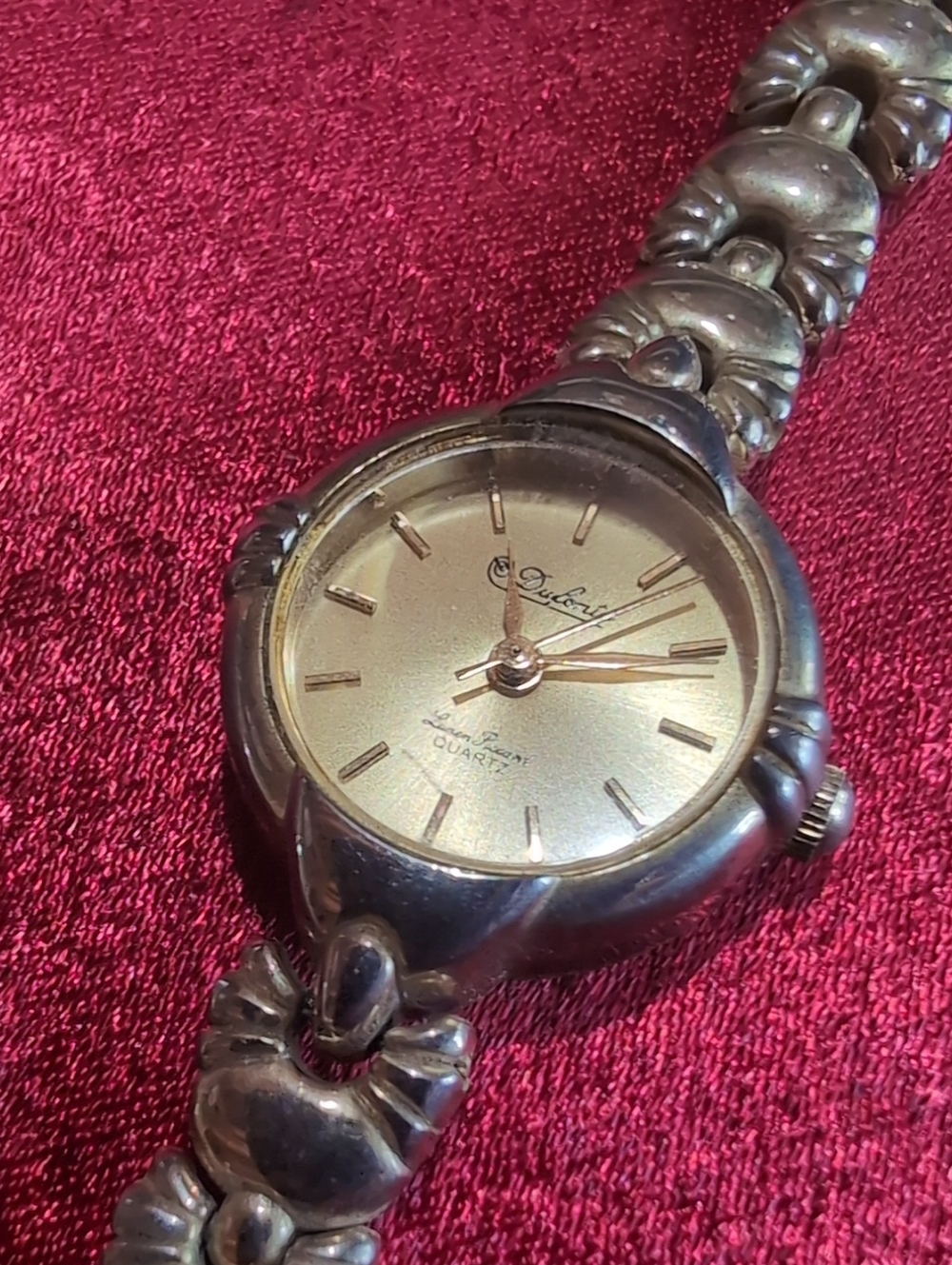 Gold-Tone Quartz Bracelet Watch